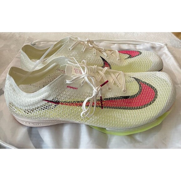 Men\'s Nike AIR ZOOM VICTORY Size 15 Track SPIKES Running Shoes CD4385-101 NEW main image 4